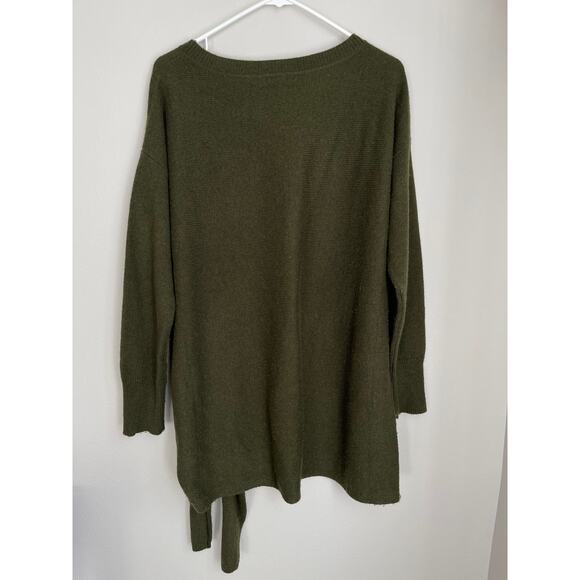 J. Crew Green Bow Wool Sweater (Size M) - Picture 7 of 10